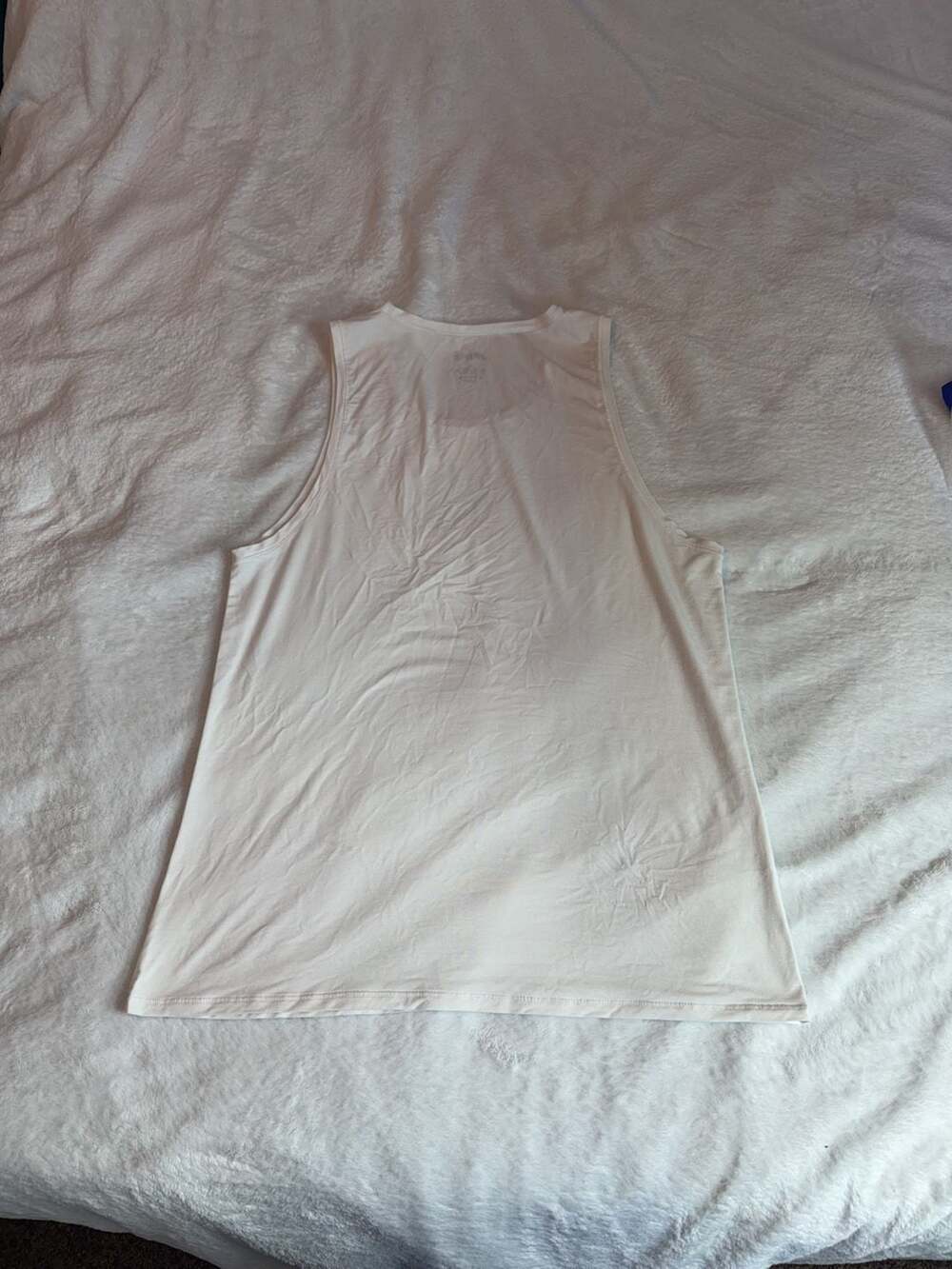 SKIMS Men's Modal Tank Top White Size L - Picture 7 of 7